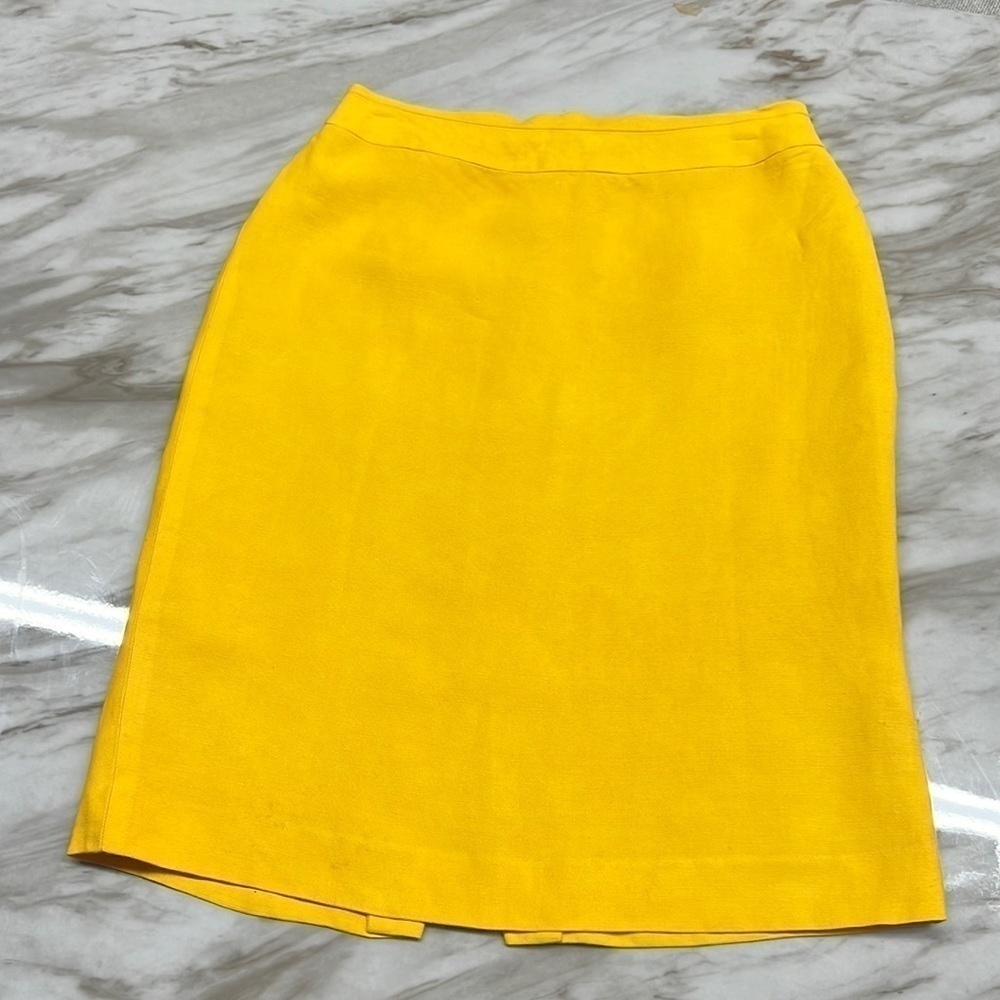 DANA Buchman Vintage Linen Skirt